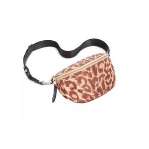 Kate Spade Taylor Leopard Nylon Belt Bag